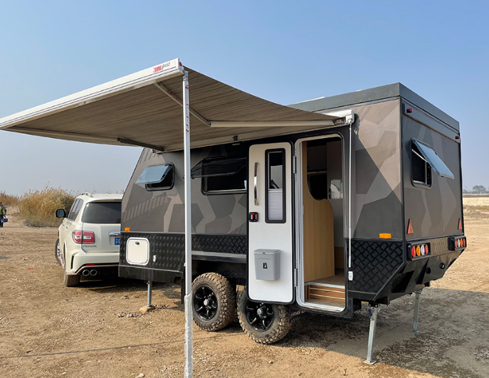 off-road caravan