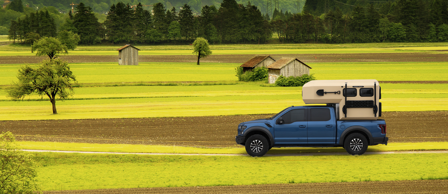 Black Stone Truck Camper