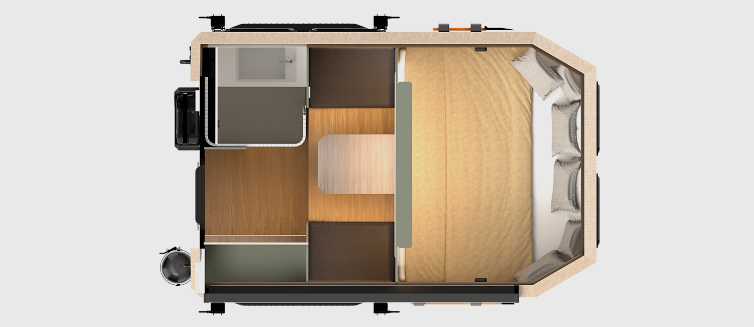 Black Stone Truck Camper