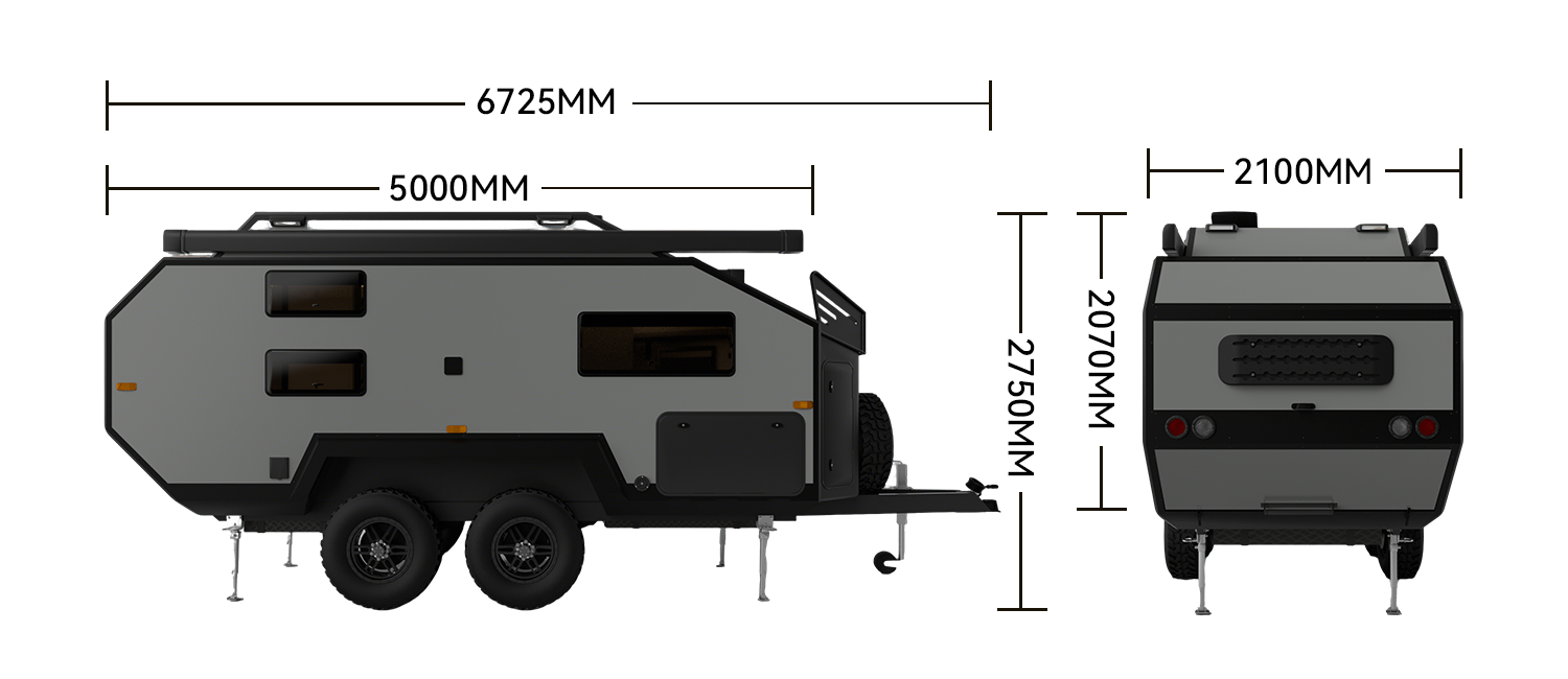 Hybrid Caravans HC-C4