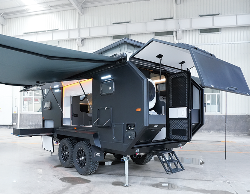 Fctrailers' Off-Road Hybrid Caravans: Your Best Travel Partner
