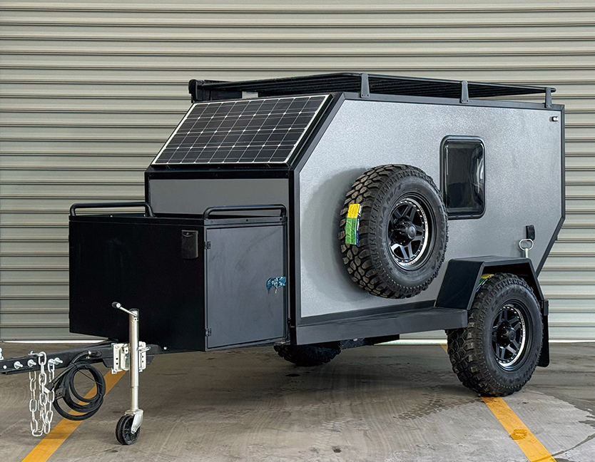Fctrailers Black Rhino MINI-2B: Compact Camper RV and Small Tent Trailer for Adventure
