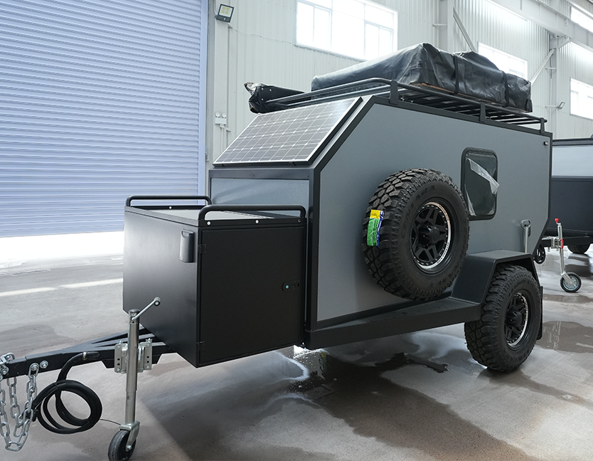 Fctrailers' Black Rhino MINI-2B: The Ultimate Compact Camper Trailer for Off-Grid Adventures