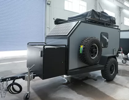 Fctrailers' Black Rhino MINI-2B: The Ultimate Compact Camper Trailer for Off-Grid Adventures