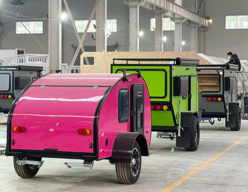 Compact Teardrop Camper Trailer – The Perfect Balance of Style, Comfort, and Functionality