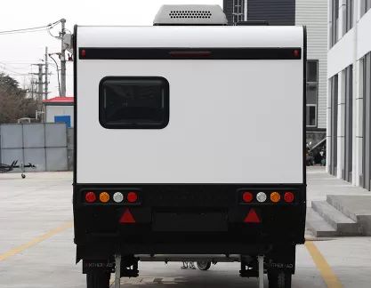 Black Rhino T11: Elevating Off-Road Family Travel with Fctrailers' Hybrid Pop Top Caravans