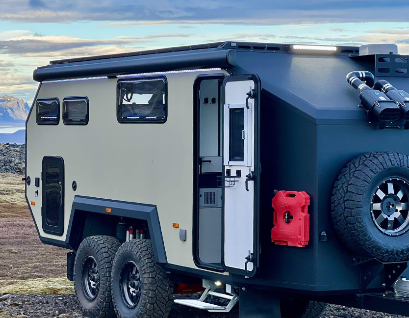 Fctrailers Hybrid Caravan HC-C5: A Smart Investment for Off-Road Mobility Solutions