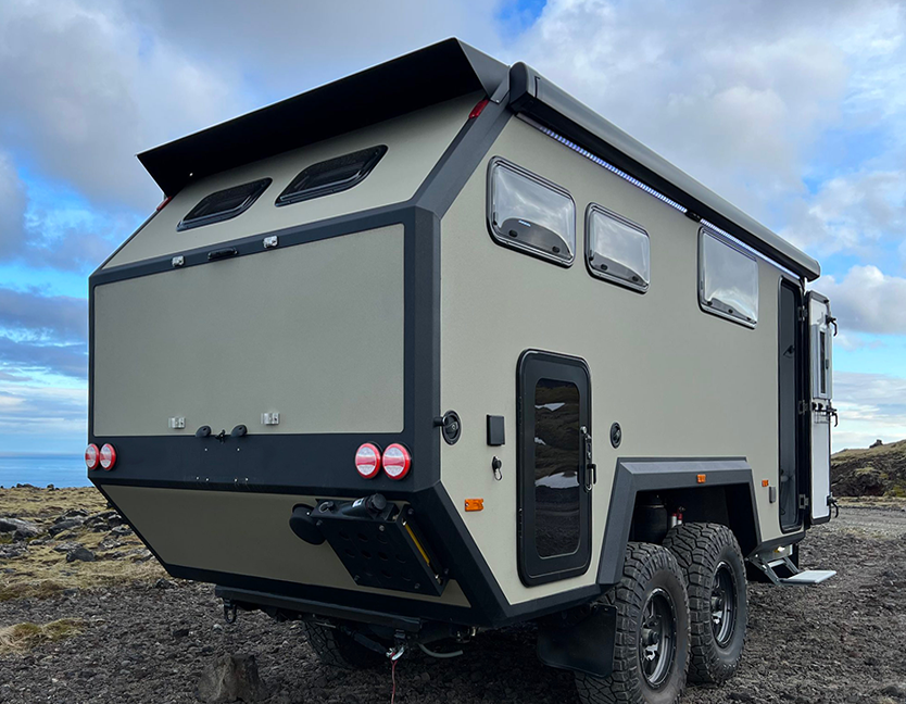 Fctrailers Hybrid Caravan HC-C5: Premium Features for the Modern Camper Caravan Market