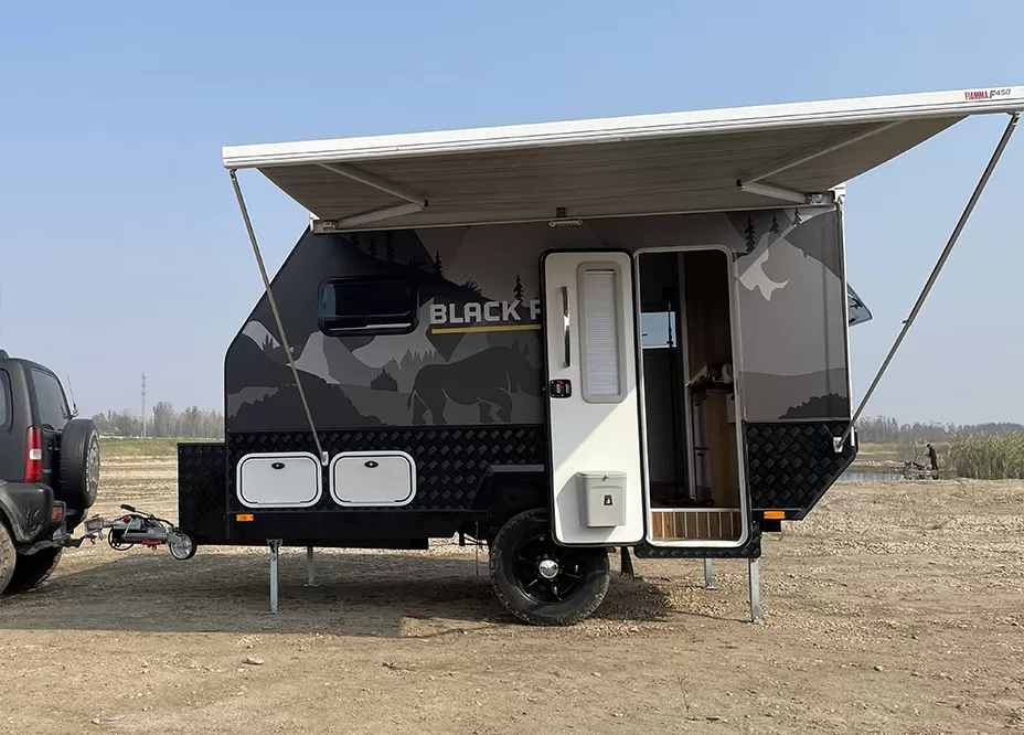 Black Rhino T11: Modern Caravans by Fctrailers for the Australian Market
