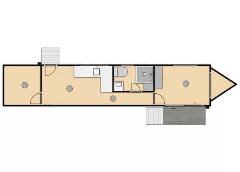 10.9m MOBILE CABIN / TINY HOME