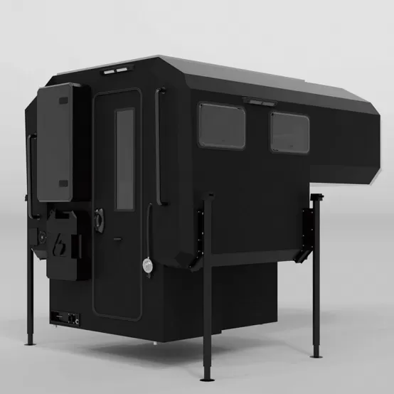 Black Stone Truck Camper