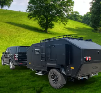 Mini-2A: Dual Axle Camper Trailer Built for Rugged Adventures